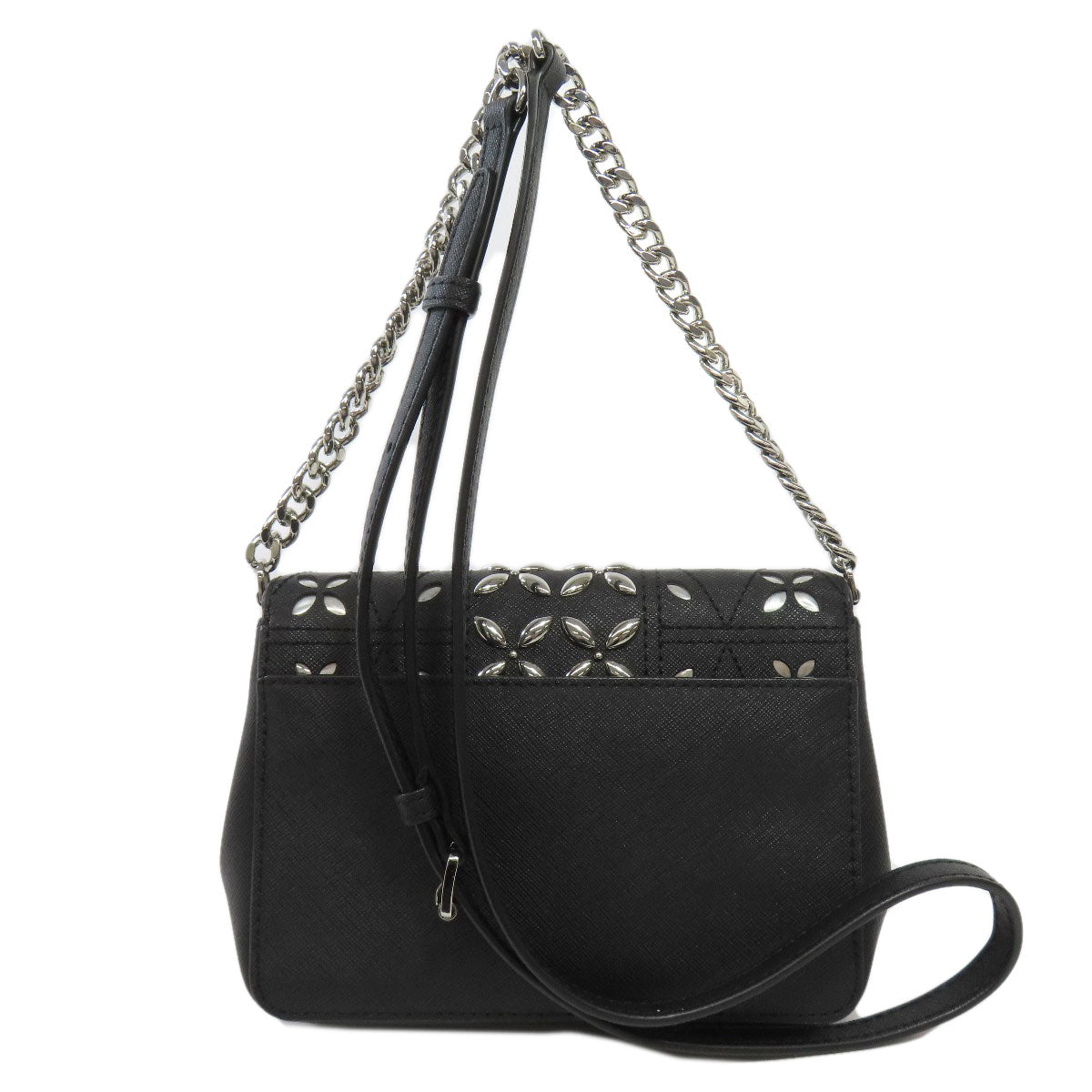 MICHAEL MICHAEL KORS マイケルマイケルコース ロゴ ショルダーバッグ PVC レディース 中古