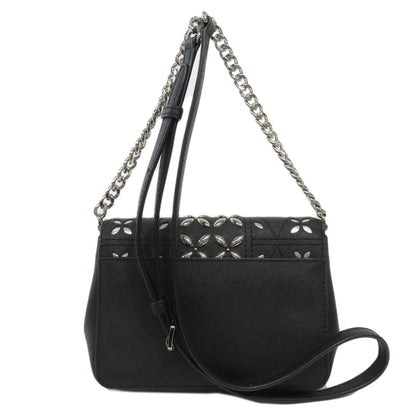 MICHAEL MICHAEL KORS マイケルマイケルコース ロゴ ショルダーバッグ PVC レディース 中古