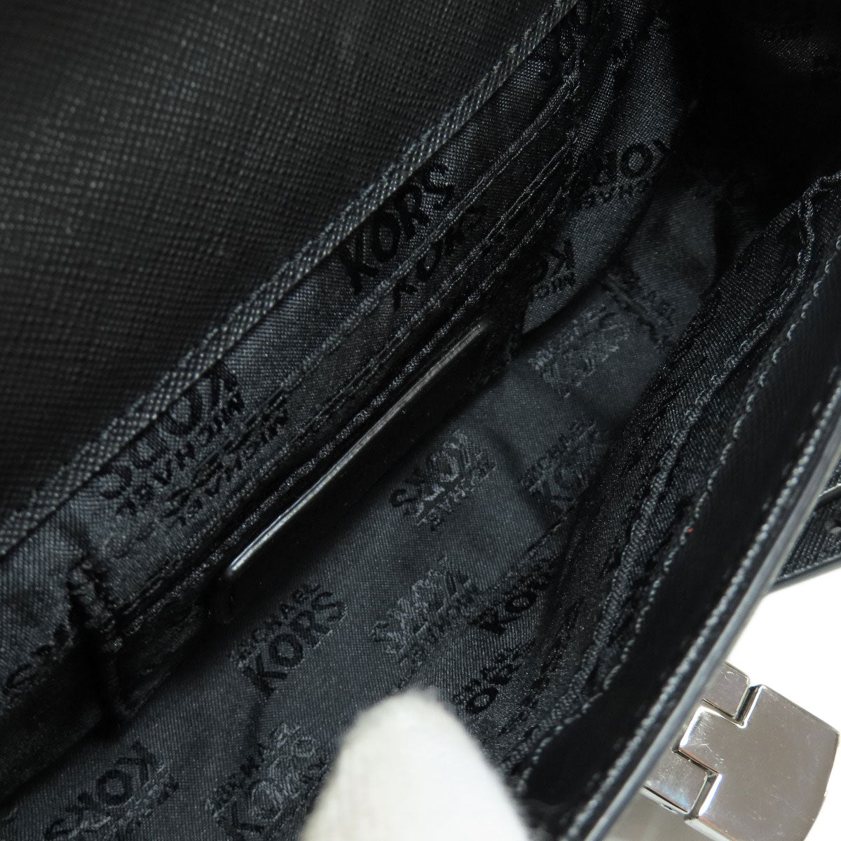 MICHAEL MICHAEL KORS マイケルマイケルコース ロゴ ショルダーバッグ PVC レディース 中古