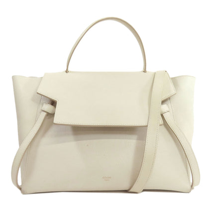 CELINE セリーヌ ベルトバッグ 2WAY ハンドバッグ カーフ レディース 中古