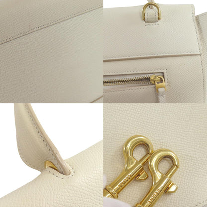CELINE セリーヌ ベルトバッグ 2WAY ハンドバッグ カーフ レディース 中古