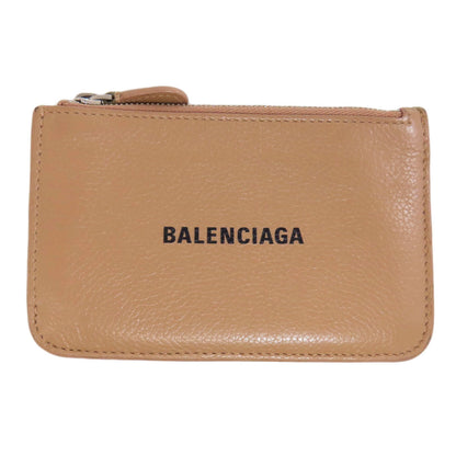 BALENCIAGA バレンシアガ 637130 ロゴ コインケース レザー レディース 中古