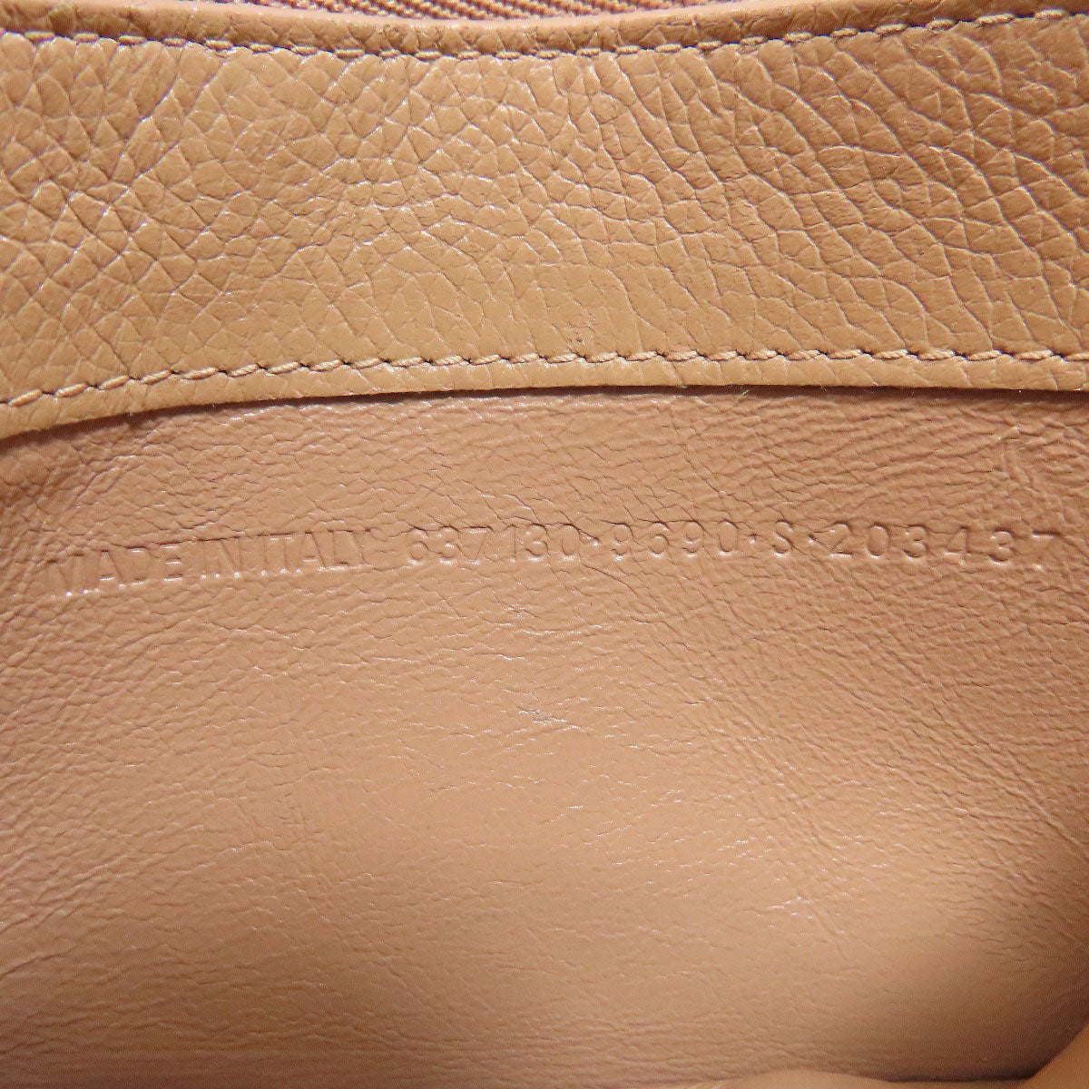 BALENCIAGA バレンシアガ 637130 ロゴ コインケース レザー レディース 中古