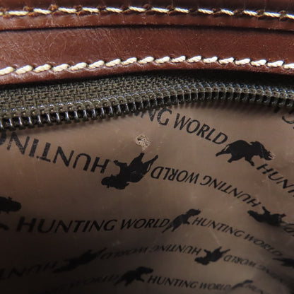 HUNTING WORLD ハンティングワールド ロゴ トートバッグ キャンバス レディース 中古