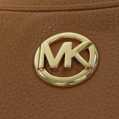 Michael Kors マイケルコース ロゴ ショルダーバッグ レザー レディース 中古