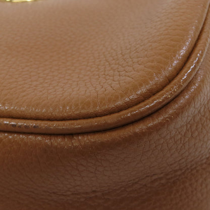 Michael Kors マイケルコース ロゴ ショルダーバッグ レザー レディース 中古