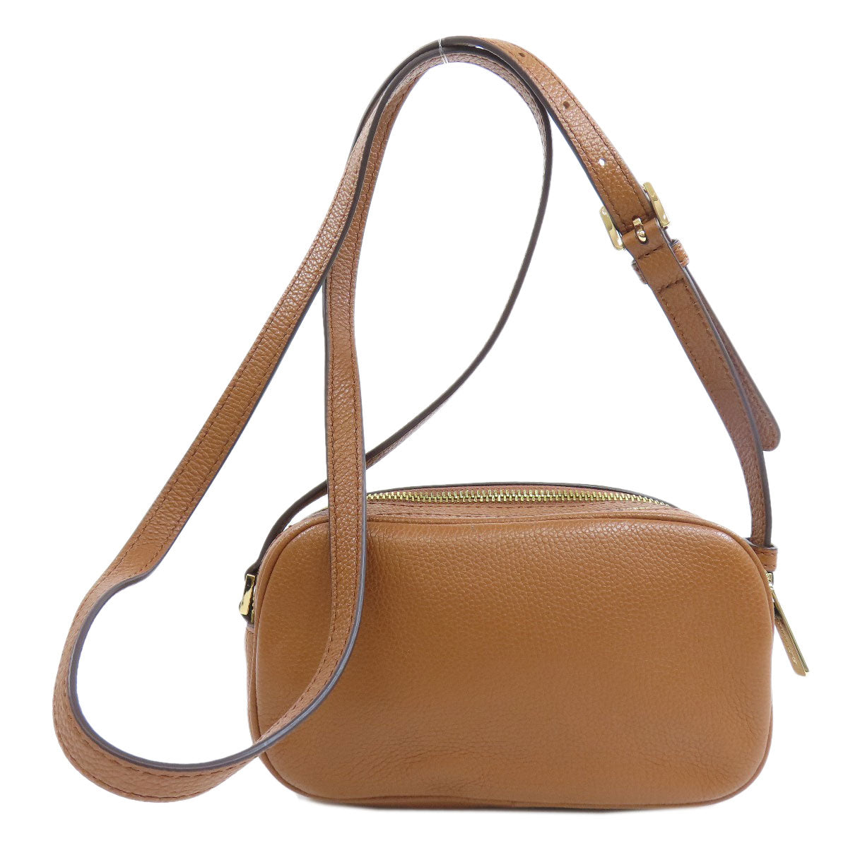 Michael Kors マイケルコース ロゴ ショルダーバッグ レザー レディース 中古