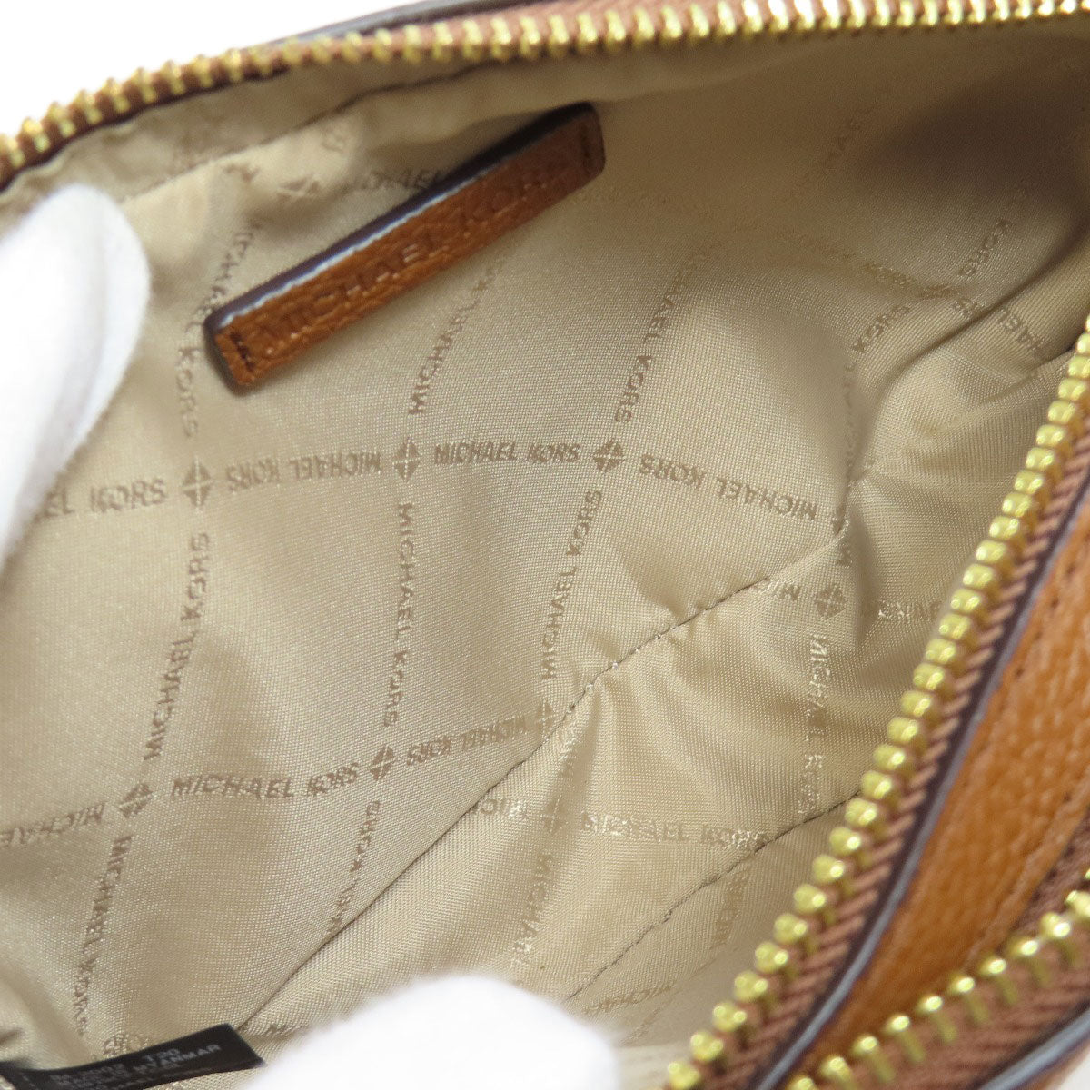 Michael Kors マイケルコース ロゴ ショルダーバッグ レザー レディース 中古