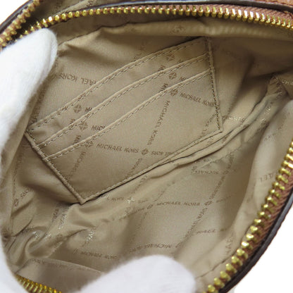 Michael Kors マイケルコース ロゴ ショルダーバッグ レザー レディース 中古