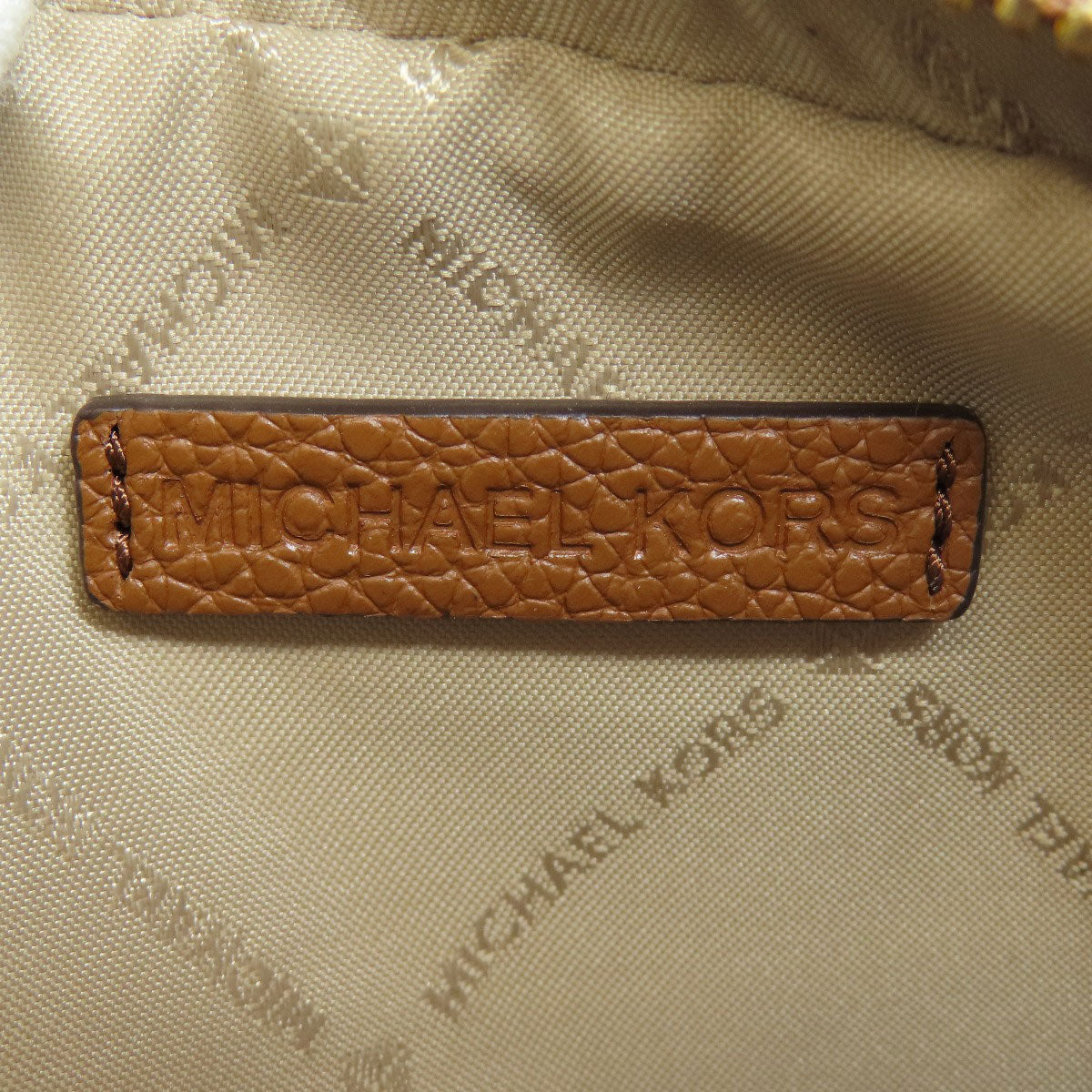 Michael Kors マイケルコース ロゴ ショルダーバッグ レザー レディース 中古