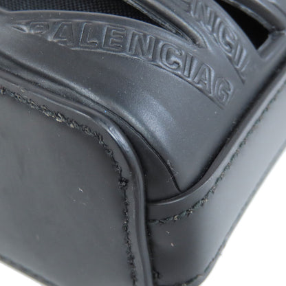 BALENCIAGA バレンシアガ 660787 ネオ フォンホルダー 2WAY ハンドバッグ カーフ レディース 中古