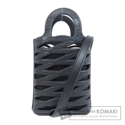 BALENCIAGA バレンシアガ 660787 ネオ フォンホルダー 2WAY ハンドバッグ カーフ レディース 中古