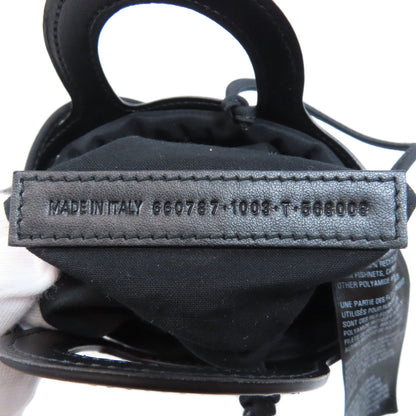 BALENCIAGA バレンシアガ 660787 ネオ フォンホルダー 2WAY ハンドバッグ カーフ レディース 中古