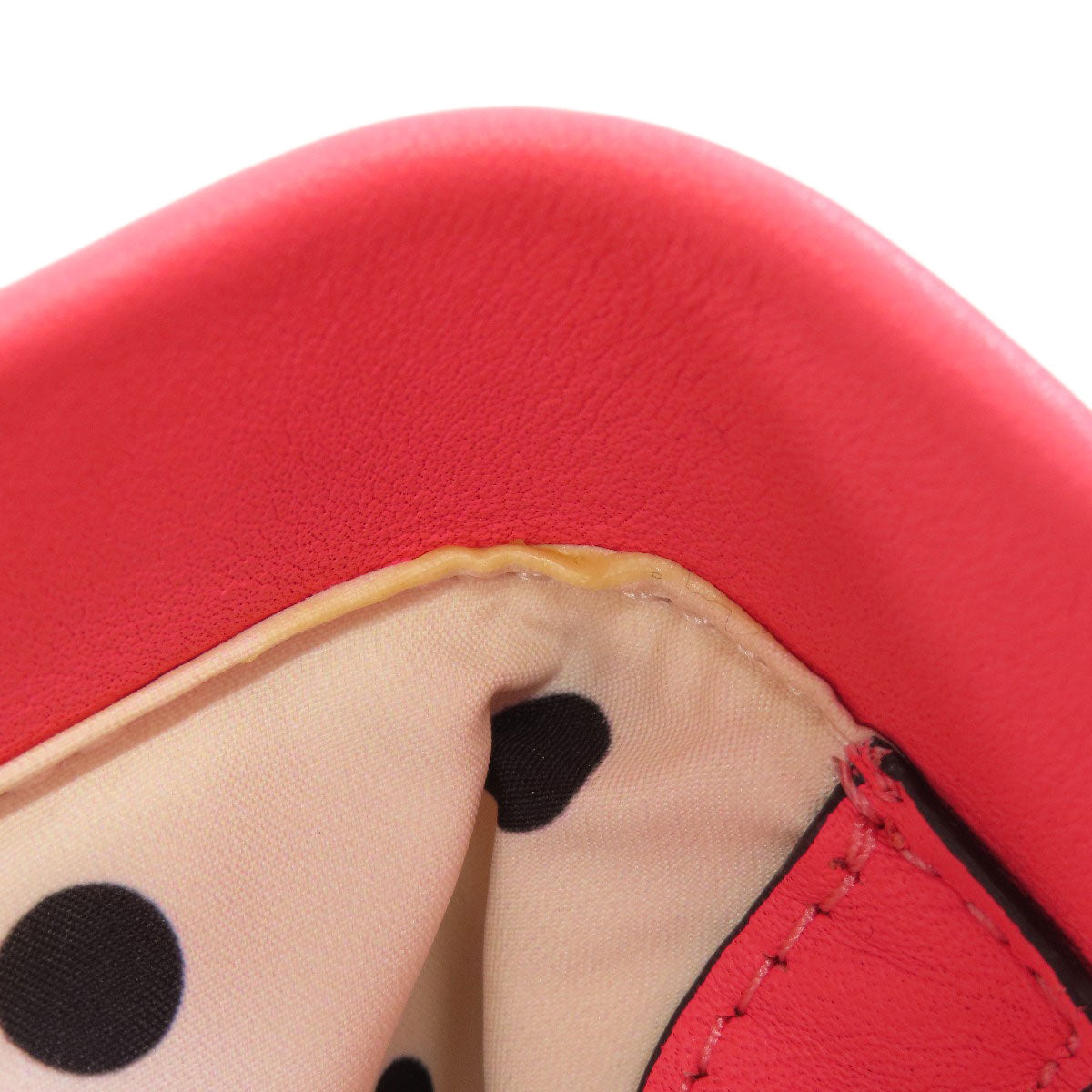 kate spade ケイトスペード ドット柄 2WAY ハンドバッグ キャンバス レディース 中古