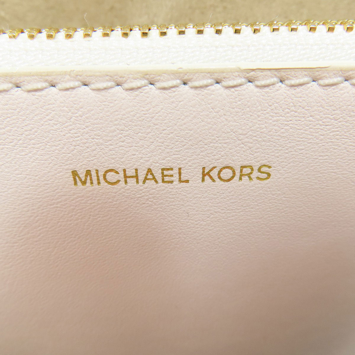 Michael Kors マイケルコース ロゴ ハンドバッグ レザー レディース 中古