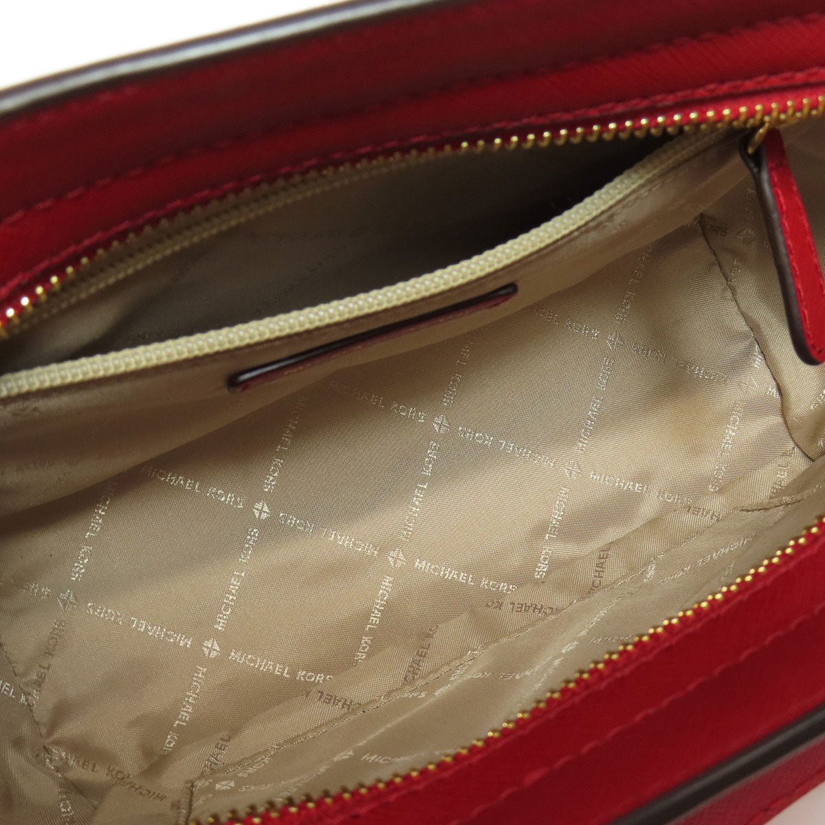 Michael Kors マイケルコース ロゴ トートバッグ レザー レディース 中古