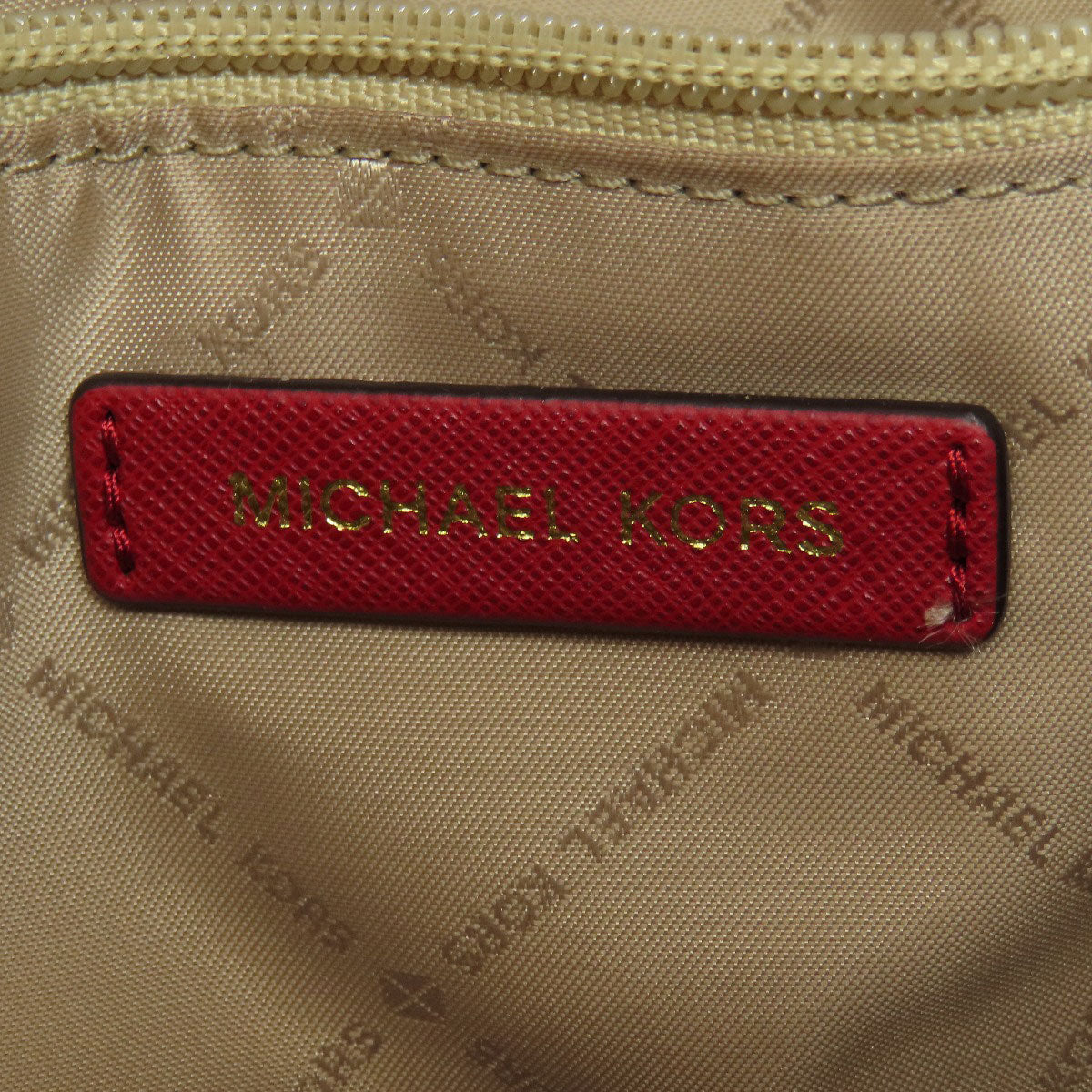 Michael Kors マイケルコース ロゴ トートバッグ レザー レディース 中古