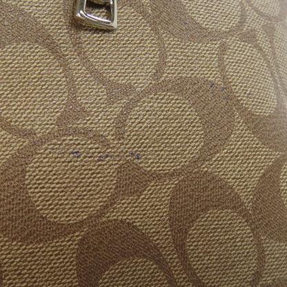 COACH コーチ F31477 シグネチャー 2WAY ショルダーバッグ PVC レディース 中古