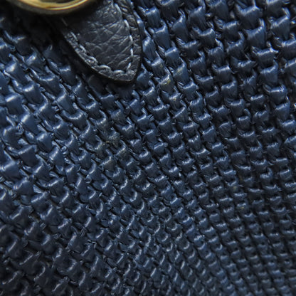 COACH コーチ CA593 デンプシー 2WAY トートバッグ ストロー レディース 中古