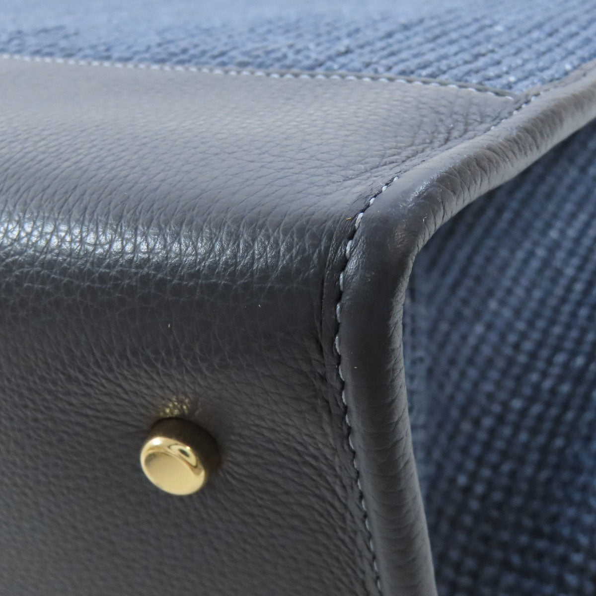 COACH コーチ CA593 デンプシー 2WAY トートバッグ ストロー レディース 中古