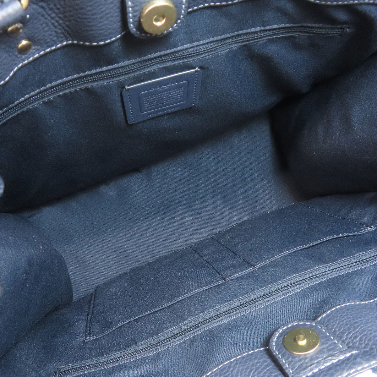 COACH コーチ CA593 デンプシー 2WAY トートバッグ ストロー レディース 中古