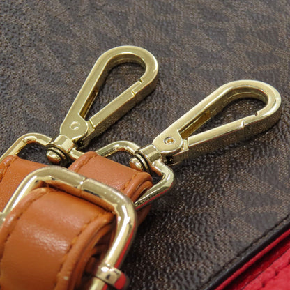 Michael Kors マイケルコース MKシグネチャー 2WAY ハンドバッグ PVC レディース 中古