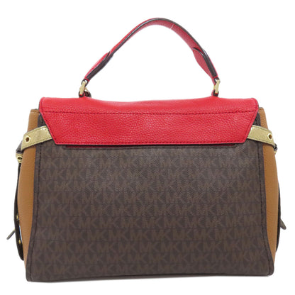 Michael Kors マイケルコース MKシグネチャー 2WAY ハンドバッグ PVC レディース 中古