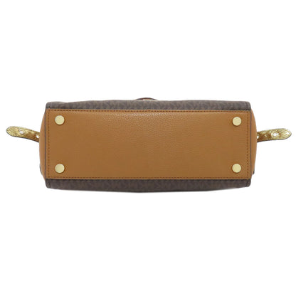 Michael Kors マイケルコース MKシグネチャー 2WAY ハンドバッグ PVC レディース 中古