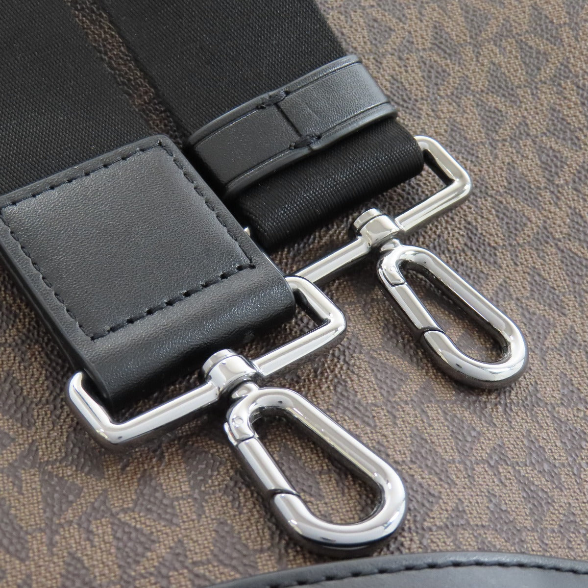 Michael Kors マイケルコース MKシグネチャー トートバッグ PVC レディース 中古