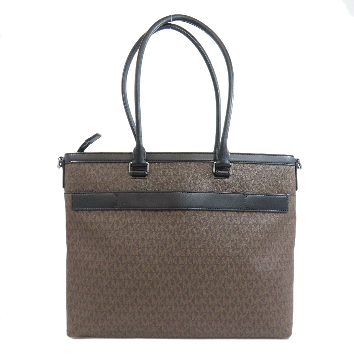 Michael Kors マイケルコース MKシグネチャー トートバッグ PVC レディース 中古