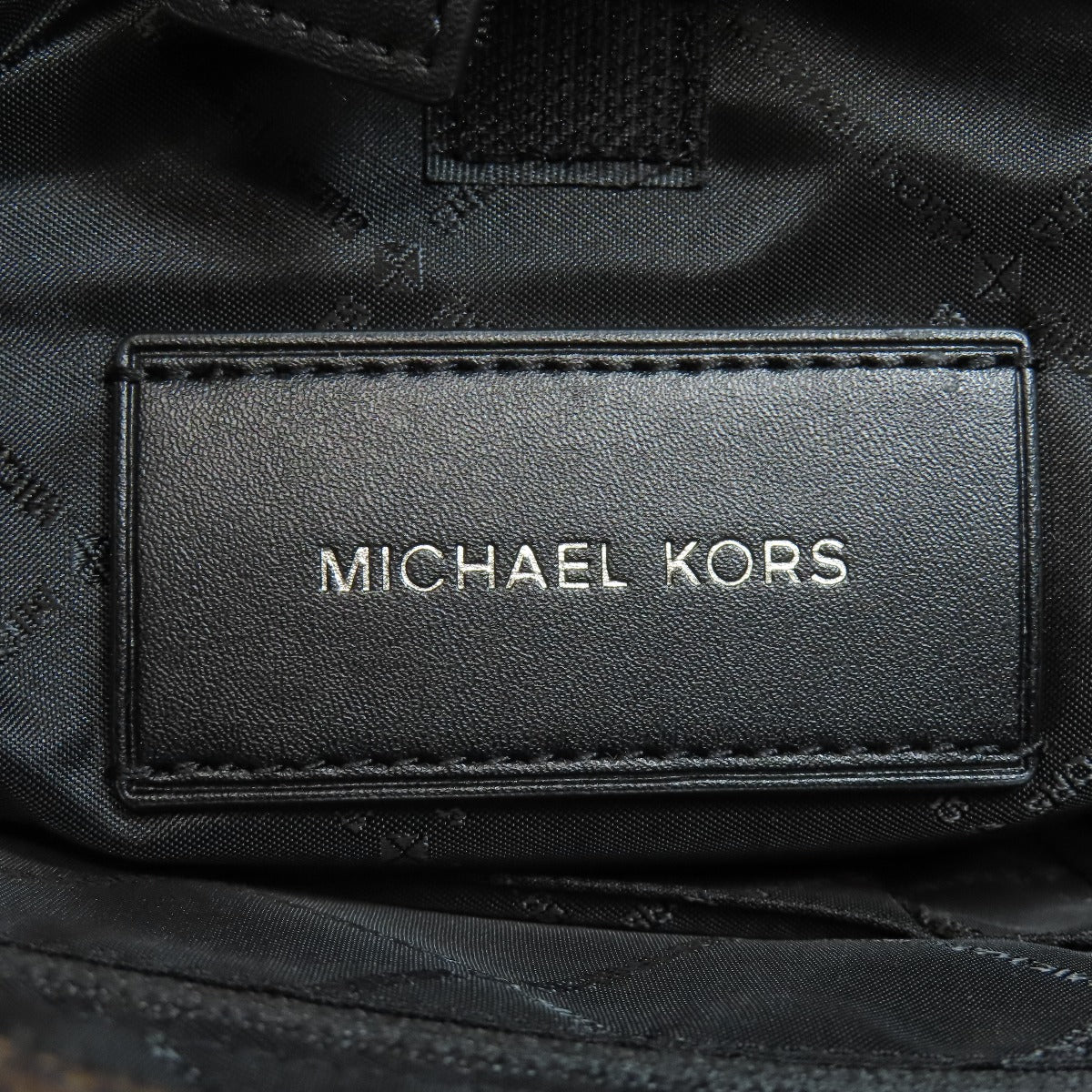 Michael Kors マイケルコース MKシグネチャー トートバッグ PVC レディース 中古