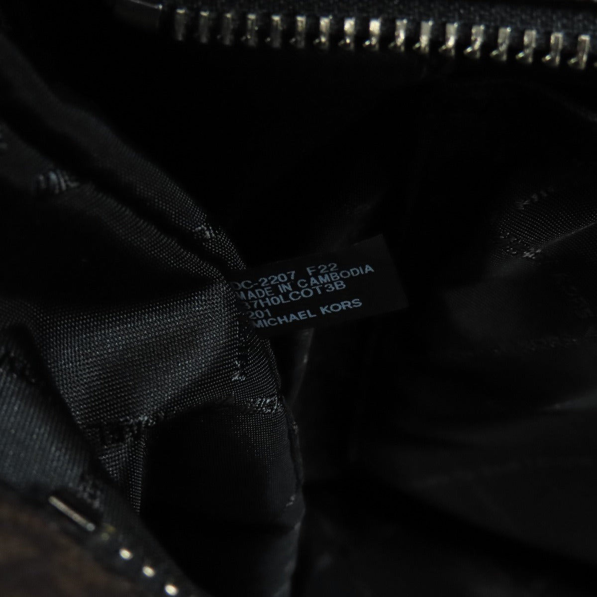 Michael Kors マイケルコース MKシグネチャー トートバッグ PVC レディース 中古
