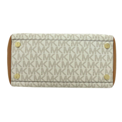 MICHAEL MICHAEL KORS マイケルマイケルコース MKシグネチャー 2WAY トートバッグ PVC レディース 中古