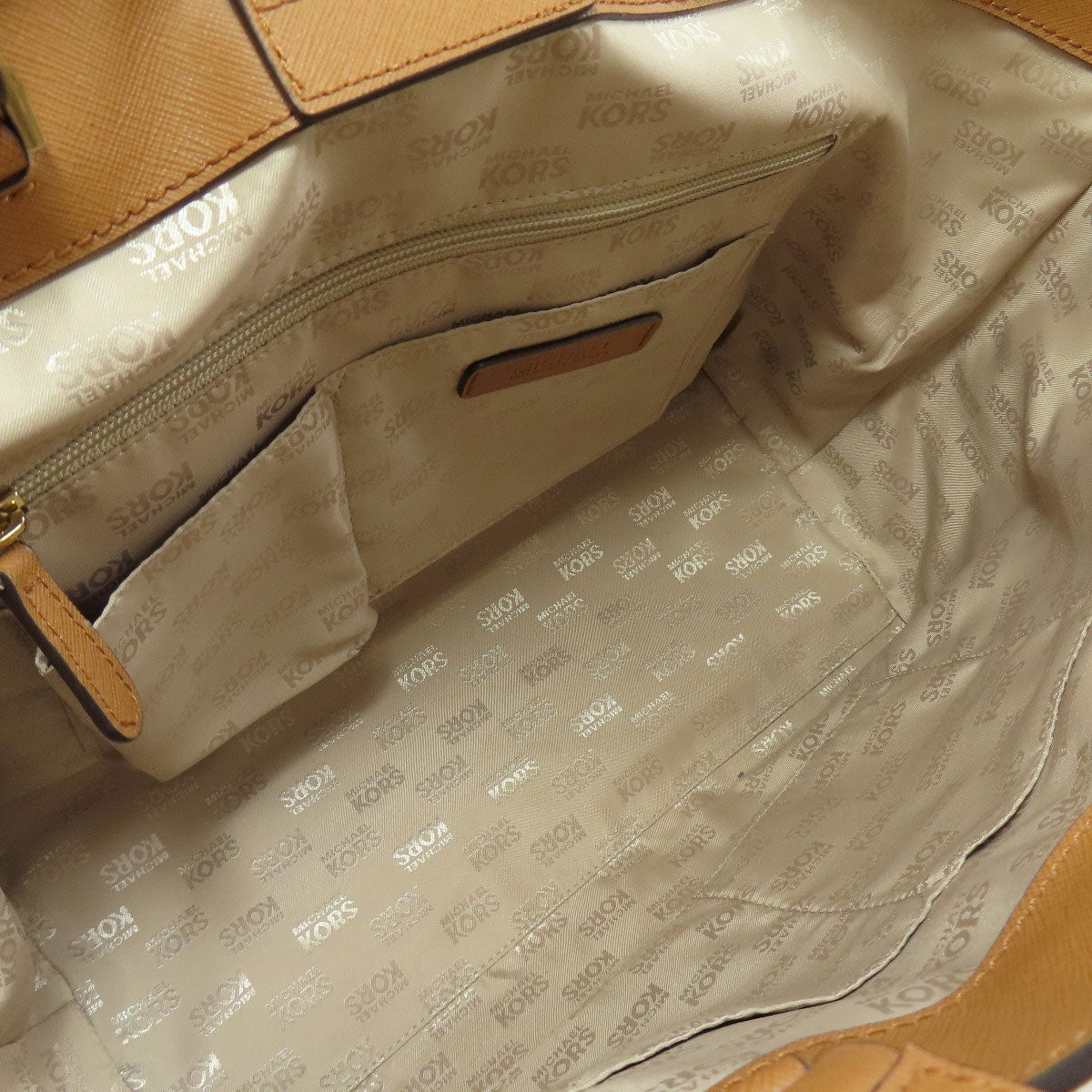 MICHAEL MICHAEL KORS マイケルマイケルコース MKシグネチャー 2WAY トートバッグ PVC レディース 中古