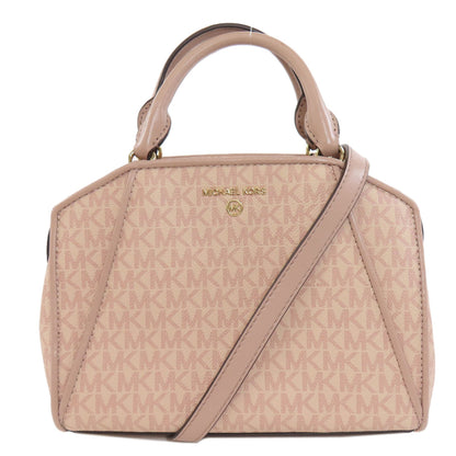 Michael Kors マイケルコース MKシグネチャー 2WAY ハンドバッグ PVC レディース 中古