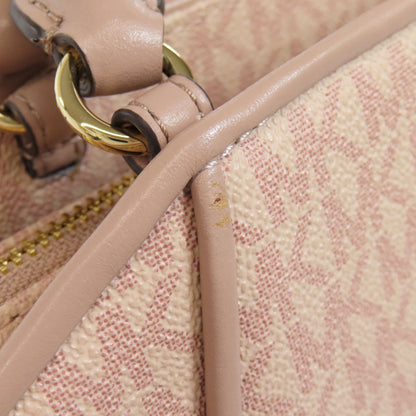 Michael Kors マイケルコース MKシグネチャー 2WAY ハンドバッグ PVC レディース 中古
