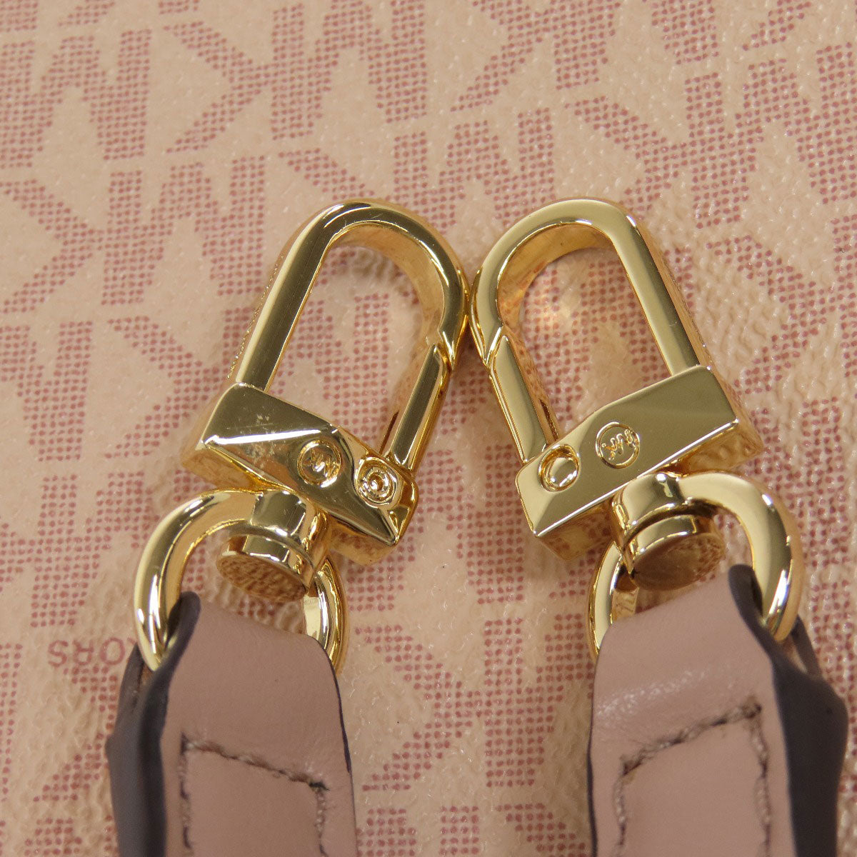 Michael Kors マイケルコース MKシグネチャー 2WAY ハンドバッグ PVC レディース 中古