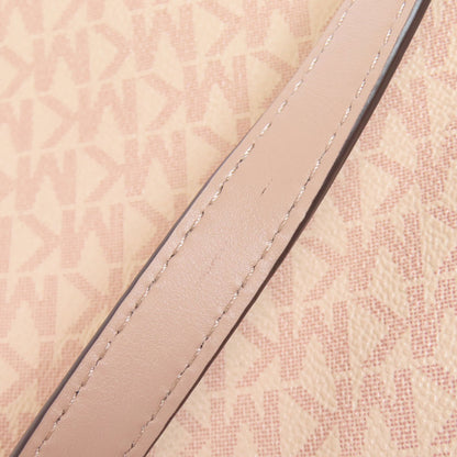 Michael Kors マイケルコース MKシグネチャー 2WAY ハンドバッグ PVC レディース 中古