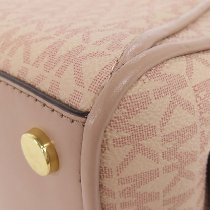 Michael Kors マイケルコース MKシグネチャー 2WAY ハンドバッグ PVC レディース 中古