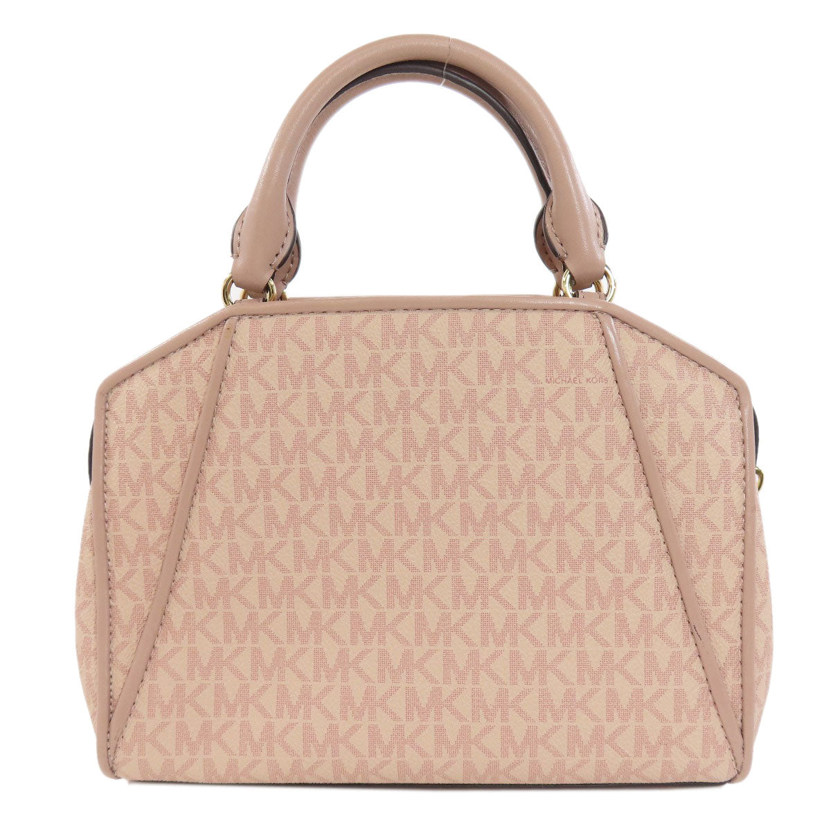Michael Kors マイケルコース MKシグネチャー 2WAY ハンドバッグ PVC レディース 中古