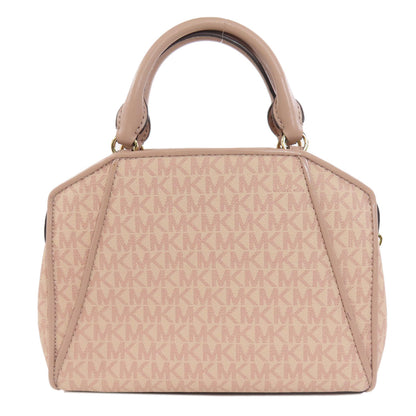 Michael Kors マイケルコース MKシグネチャー 2WAY ハンドバッグ PVC レディース 中古