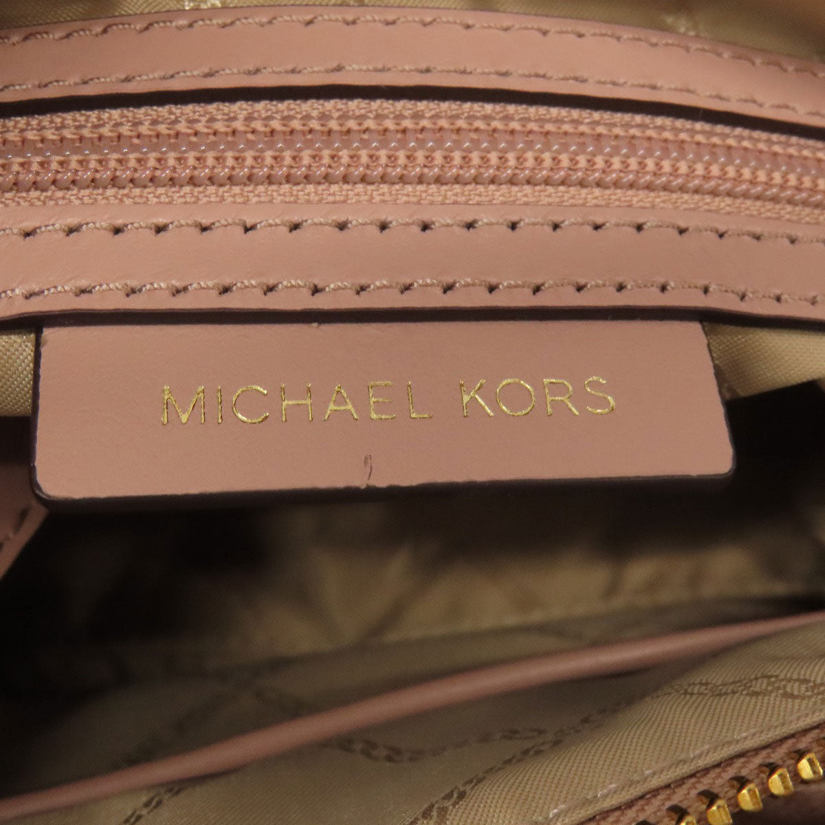 Michael Kors マイケルコース MKシグネチャー 2WAY ハンドバッグ PVC レディース 中古
