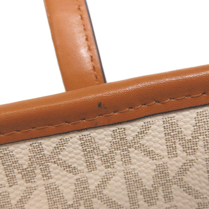 Michael Kors マイケルコース MKシグネチャー 2WAY トートバッグ PVC レディース 中古