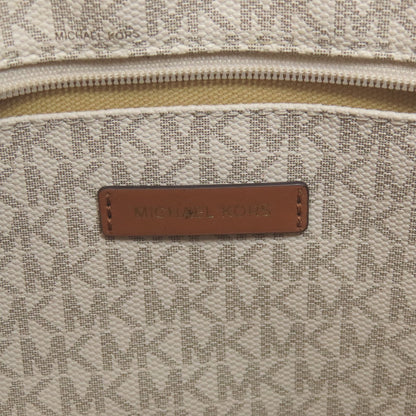 Michael Kors マイケルコース MKシグネチャー 2WAY トートバッグ PVC レディース 中古
