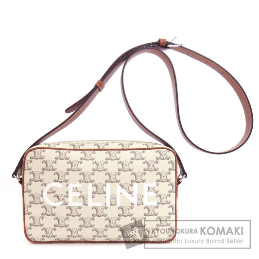 CELINE セリーヌ トリオンフ ショルダーバッグ PVC レディース 中古