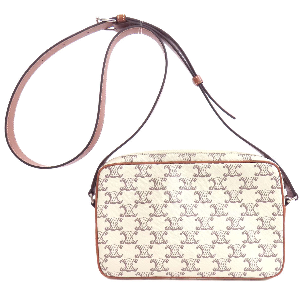 CELINE セリーヌ トリオンフ ショルダーバッグ PVC レディース 中古