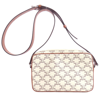 CELINE セリーヌ トリオンフ ショルダーバッグ PVC レディース 中古
