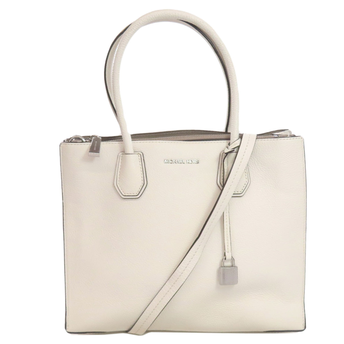 Michael Kors マイケルコース ロゴ トートバッグ レザー レディース 中古