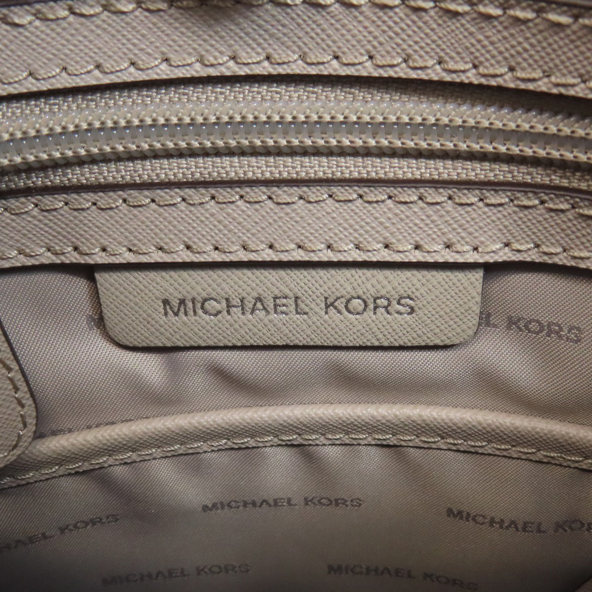 Michael Kors マイケルコース ロゴ トートバッグ レザー レディース 中古