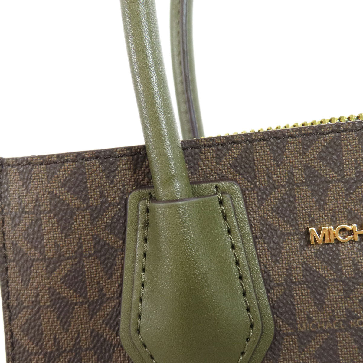 Michael Kors マイケルコース MKシグネチャー 2WAY ハンドバッグ PVC レディース 中古